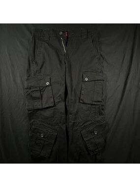 Matchstick Multi-Pocket Cargo Pants